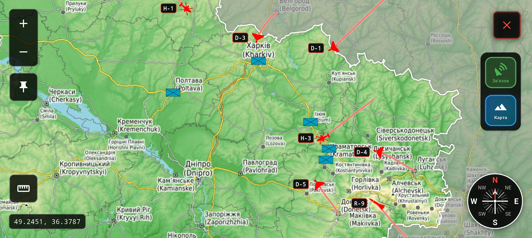 Operational Map